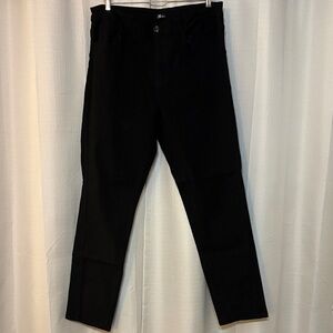 Elegant Black Women's Straight Leg Pants